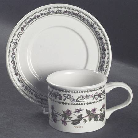 Variations Drum Flat Cup & Saucer Set