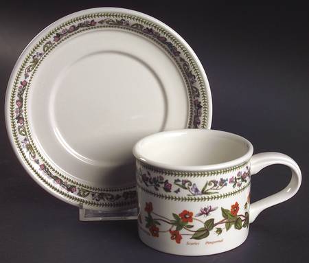 Variations Drum Flat Cup & Saucer Set
