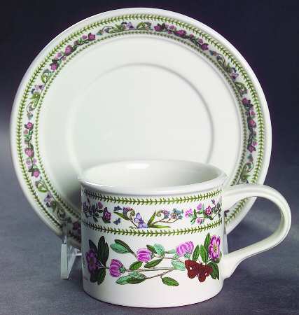 Variations Drum Flat Cup & Saucer Set