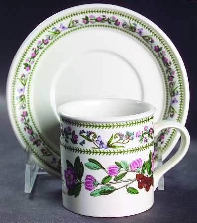 Variations Flat Demitasse Cup & Saucer Set