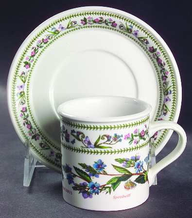 Variations Flat Demitasse Cup & Saucer Set