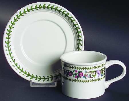 Variations Drum Flat Cup & Saucer Set