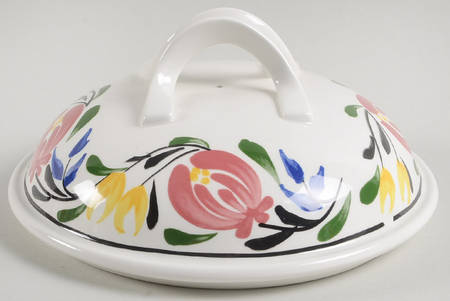 Welsh Dresser Lid for 2.5 Qt Round Romantic Casserole