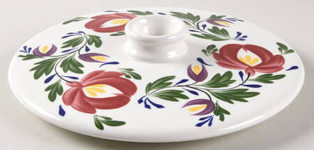 Welsh Dresser Lid for 1.5 Qt Rd Drum Casserole/Vegetable/Souffle
