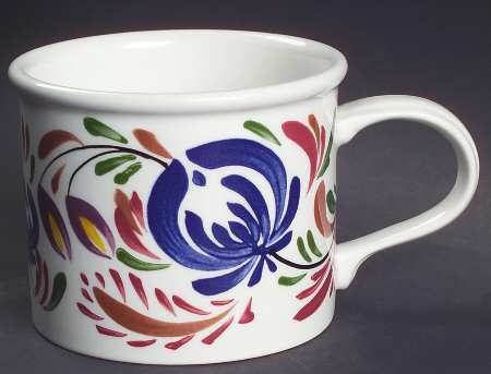Welsh Dresser Drum Breakfast Cup/Mug