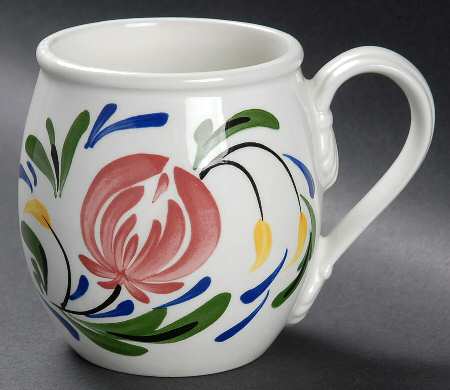 Welsh Dresser Delft Mug (Barrel Shape)