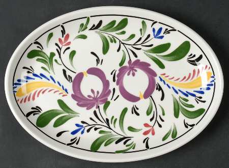 Welsh Dresser 10" Oval Steak Platter