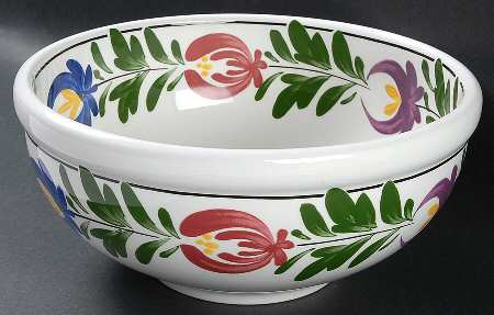Welsh Dresser 10" Large Salad Serving Bowl