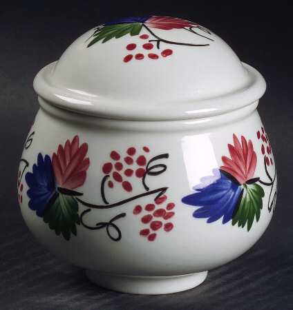 Welsh Dresser Romantic Sugar Bowl & Lid