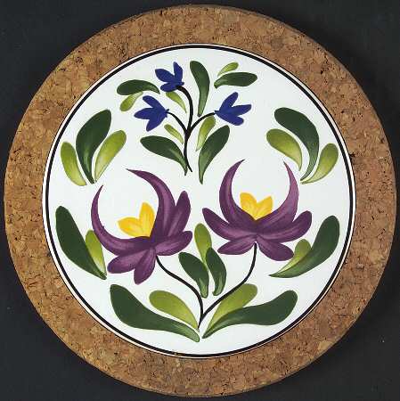Welsh Dresser Round Cork Back Trivet