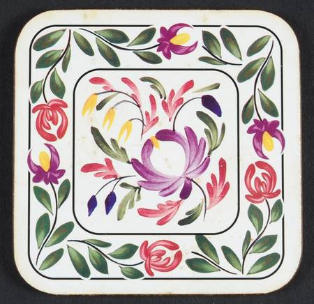 Welsh Dresser Cork Back Square Coaster