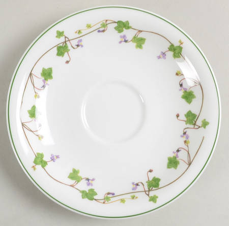 Welsh Wild Flowers Saucer for Flat Cup