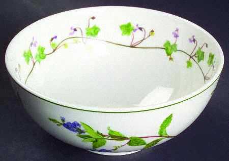 Welsh Wild Flowers Coupe Fruit Cereal Bowl