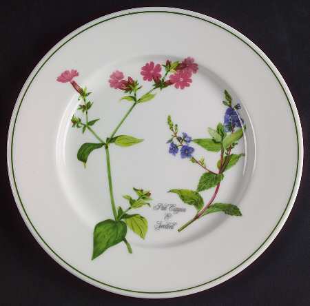 Welsh Wild Flowers Bread & Butter Plate