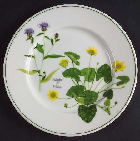 Welsh Wild Flowers Bread & Butter Plate