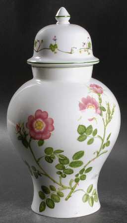 Welsh Wild Flowers Large Ginger Jar & Lid