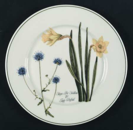 Welsh Wild Flowers Dinner Plate
