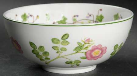 Welsh Wild Flowers Coupe Fruit Cereal Bowl