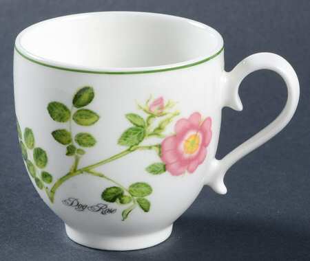 Welsh Wild Flowers Footed Demitasse Cup