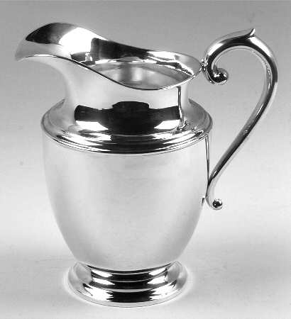 Sterling Hollowware Sterling Water Pitcher