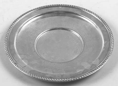 Sterling Hollowware Sterling Sandwich Plate
