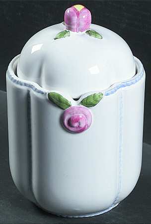 Cottage Rose Large Canister & Lid