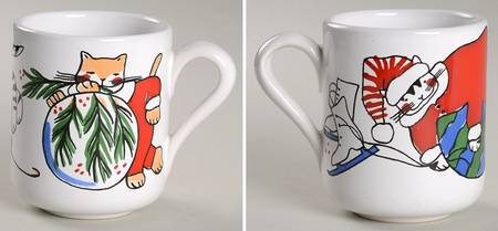 Feline Festivities Mug