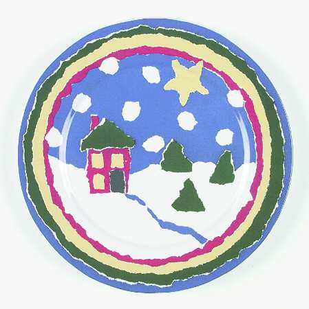 Ho Ho Ho Salad Plate