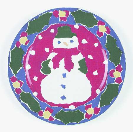 Ho Ho Ho Salad Plate
