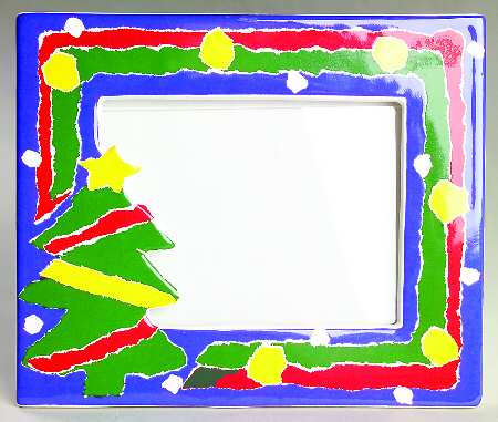Ho Ho Ho 6" Picture Frame