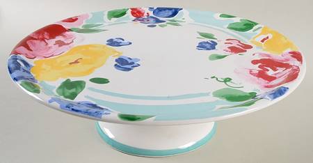 Romance 12" Diameter Pedestal Cake Stand