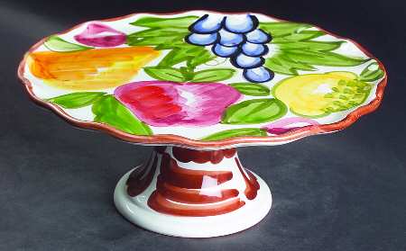 Ambrosia 11" Diameter Pedestal Cake Stand
