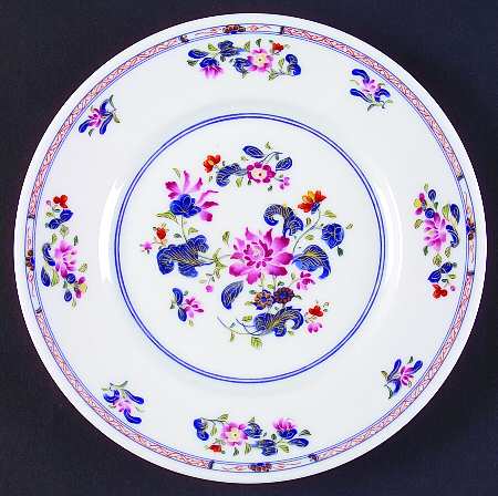 Chen Yang (White Background) Bread & Butter Plate by Puiforcat