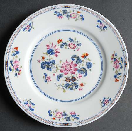 Chen Yang (White Background) Luncheon Plate