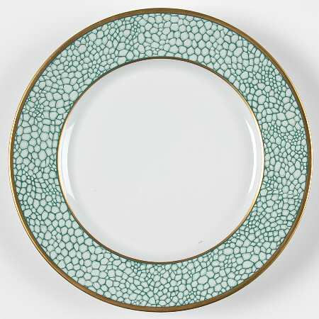 Galuchat Green Bread & Butter Plate