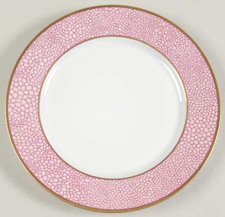 Galuchat Pink Salad Plate