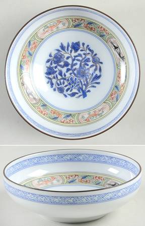 Kan Sou (White Background) Fruit/Dessert (Sauce) Bowl