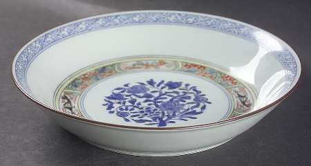 Kan Sou (Celadon Background) Coupe Soup Bowl