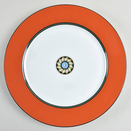 Pompei Red Service Plate (Charger)