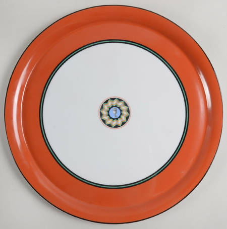 Pompei Red 12" Chop Plate (Round Platter)
