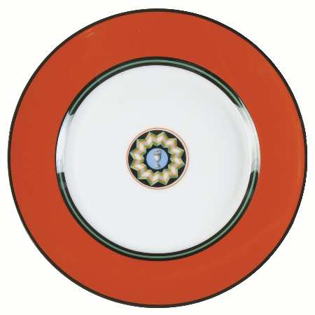 Pompei Red Bread & Butter Plate