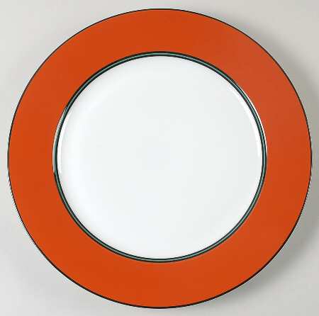 Pompei Red Cake Plate