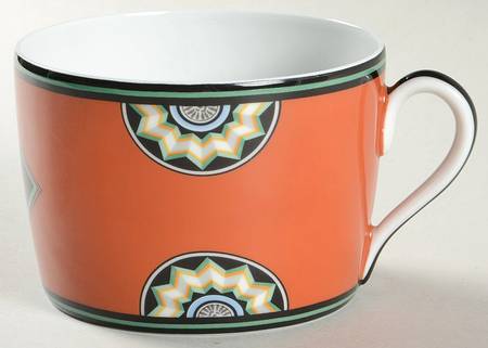 Pompei Red Breakfast Cup