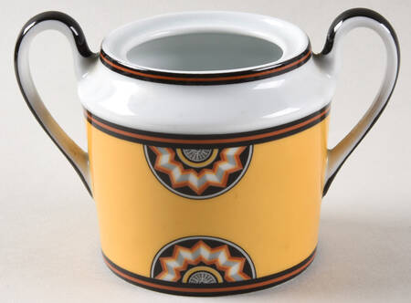 Pompei Yellow Sugar Bowl No Lid