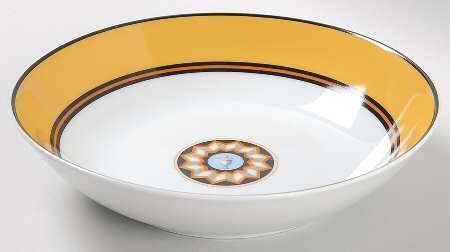 Pompei Yellow Coupe Soup Bowl