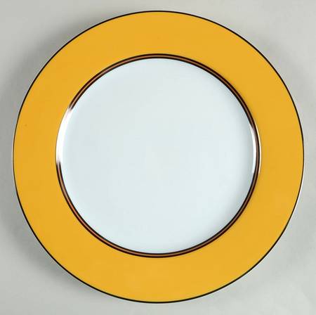 Pompei Yellow Service Plate (Charger)
