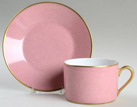 Rosebud Flat Cup & Saucer Set