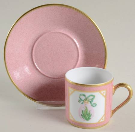 St. Petersbourg Flat Demitasse Cup & Saucer Set