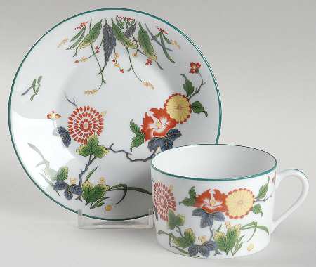 Tan Yu Flat Cup & Saucer Set