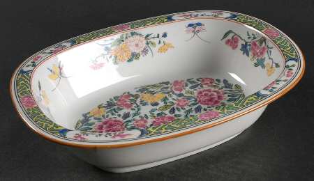Tung Hai 9" Oval Vegetable Bowl by Puiforcat